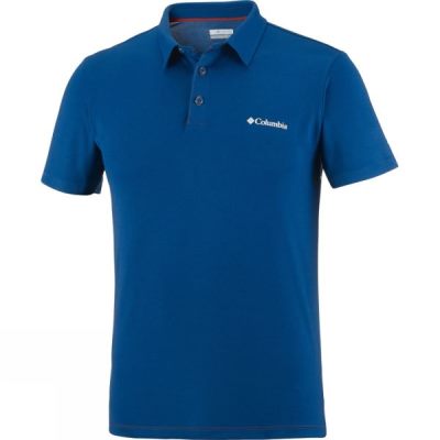 Camisa Columbia Triple Canyon Tech Polo Hombre - Azules - Chile ZFE056893